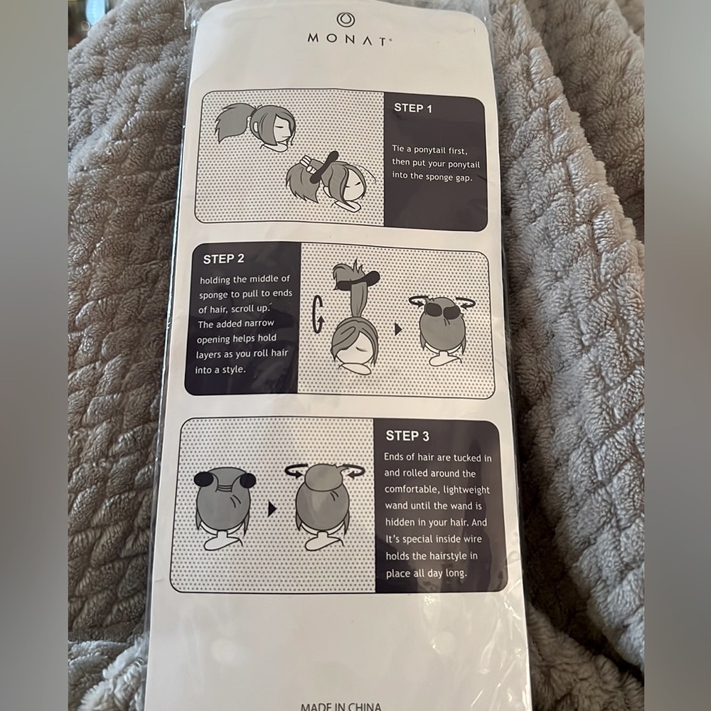 MONAT HAIR PONYTAIL BUN SPONGES - Picture 8 of 9